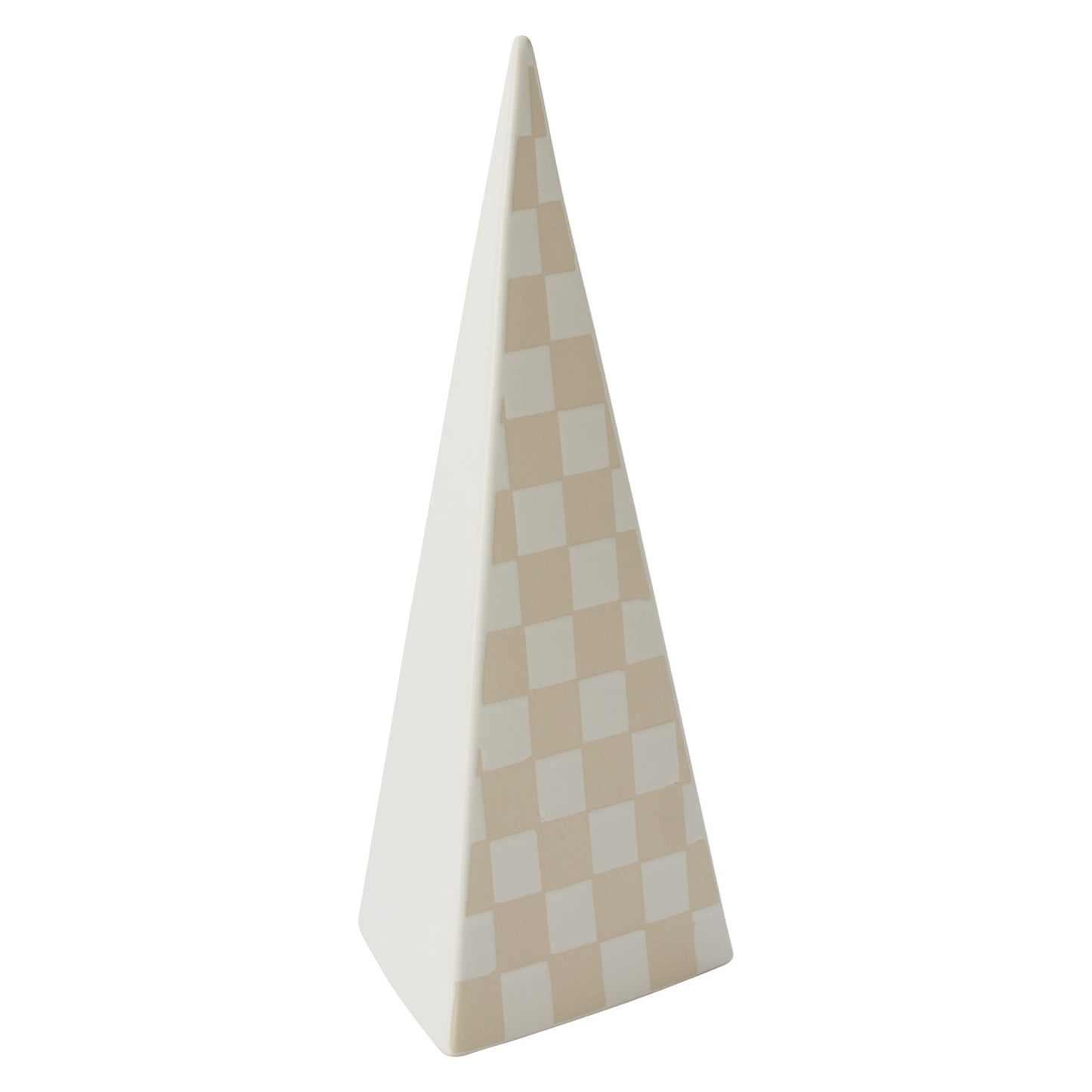 Checker Tree Figurine