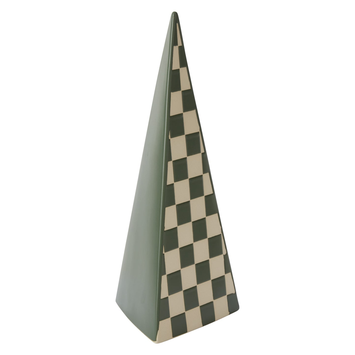 Checker Tree Figurine