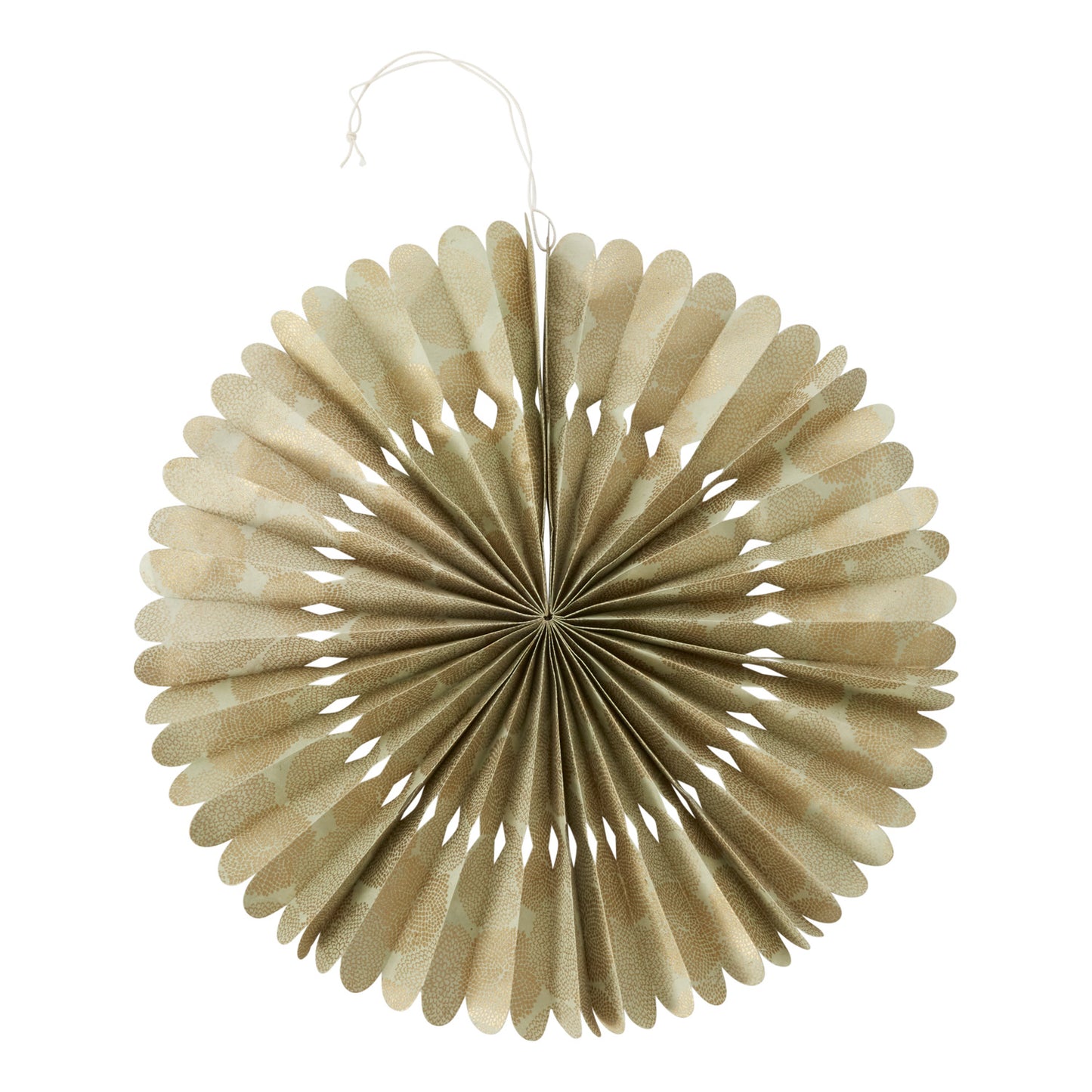 Jewel Tone Paper Fan