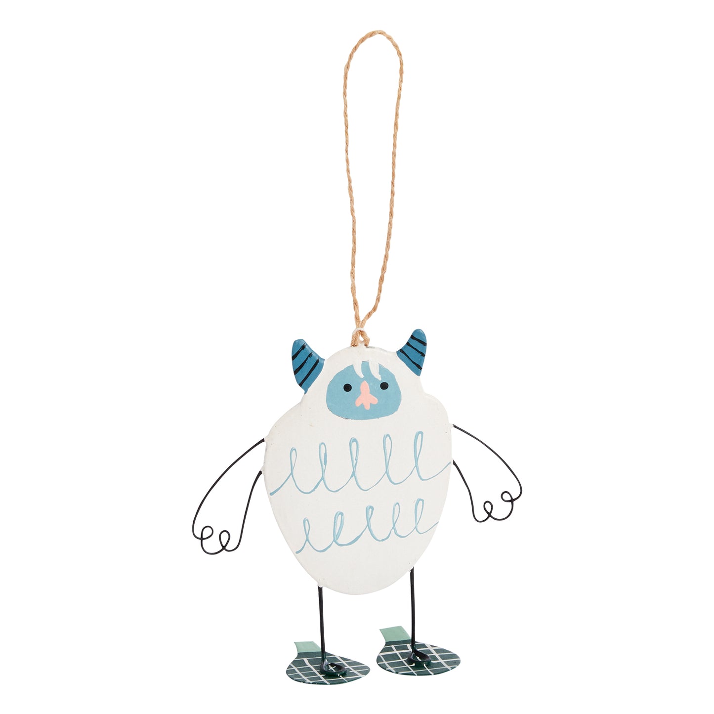 Yeti Ski Bum Ornament