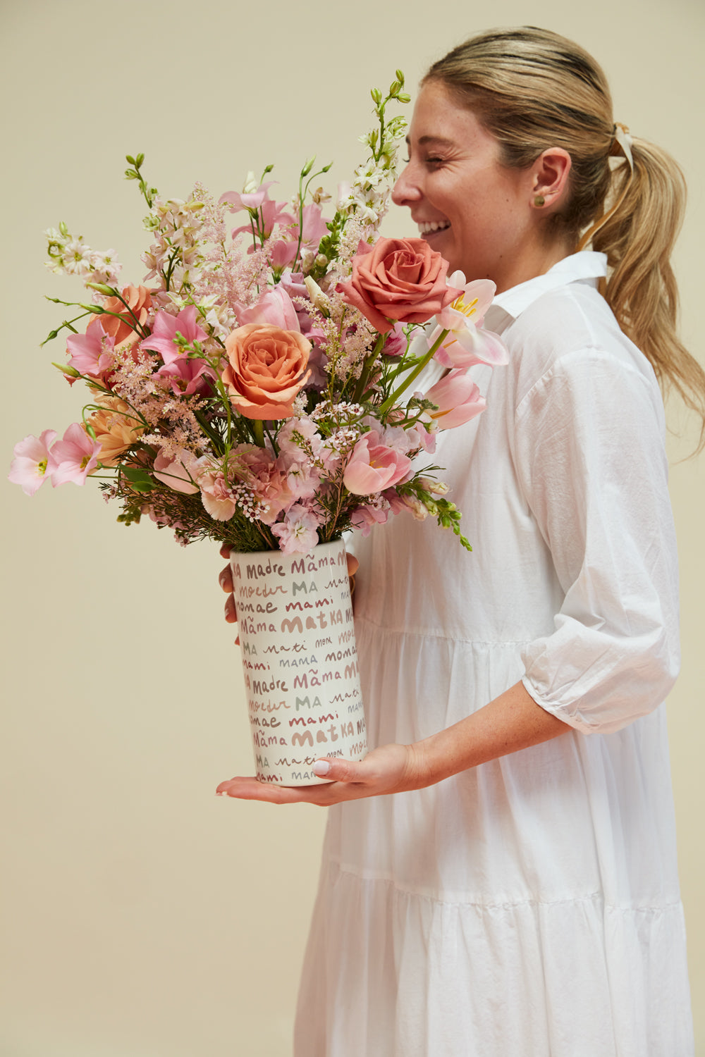Moms Around the World Vase