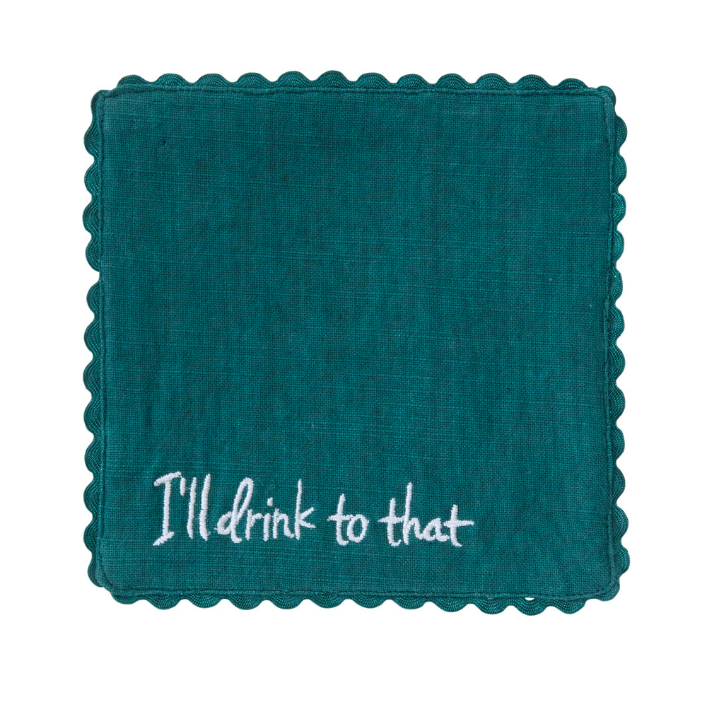 Holiday Spirit Cocktail Napkin