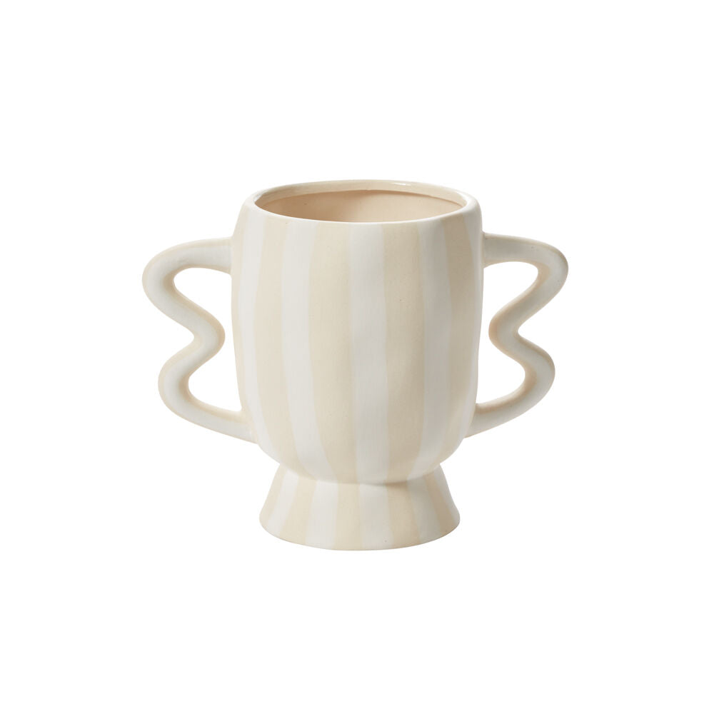 Akimbo Footed Pot