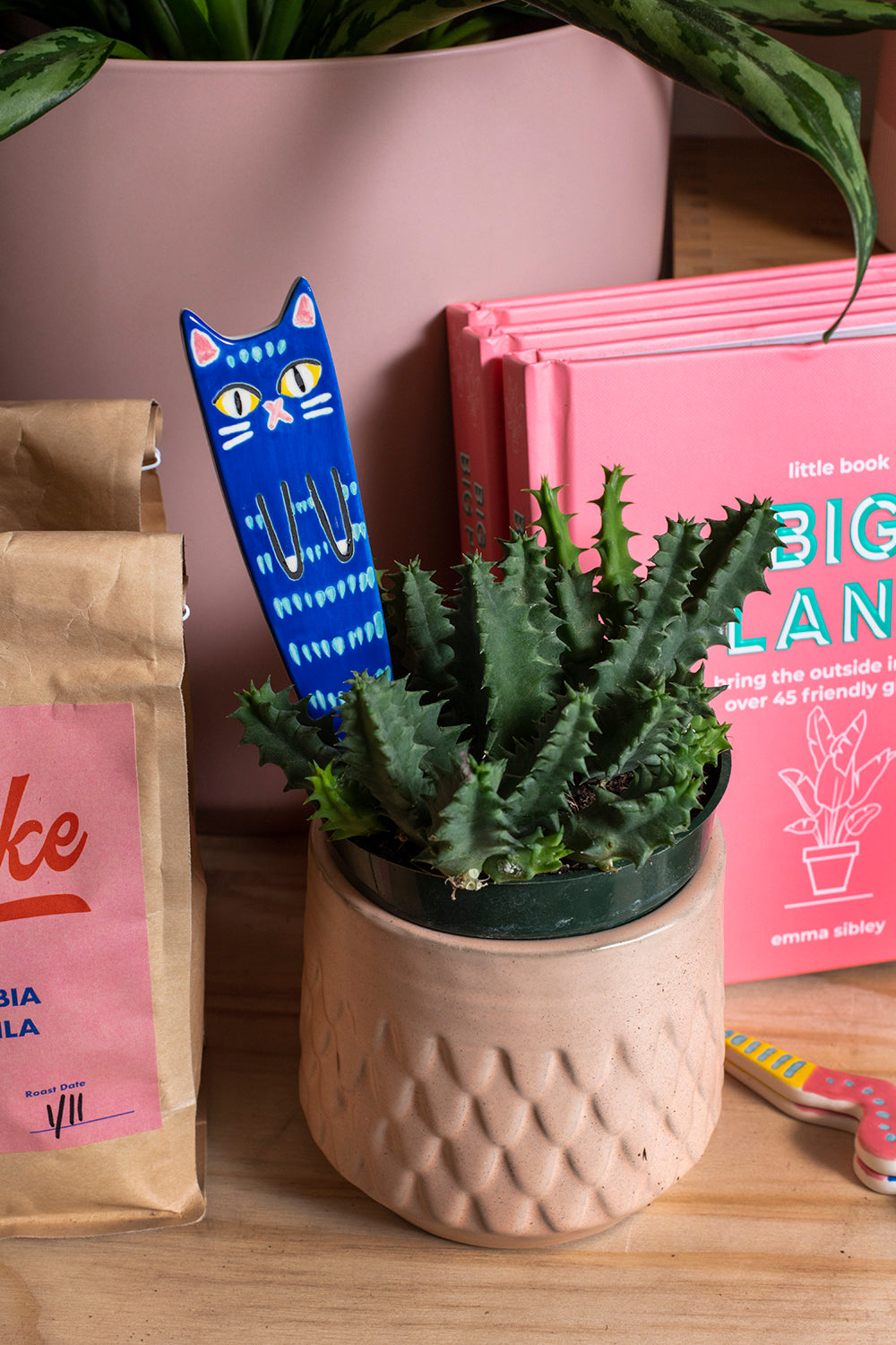 Kitty Plant Stick
