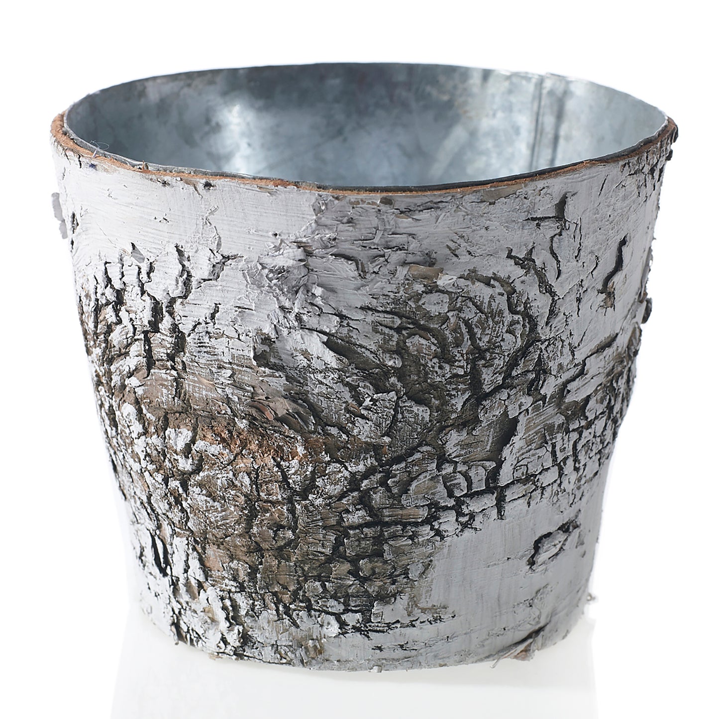 White Birch Pot w/ Zinc