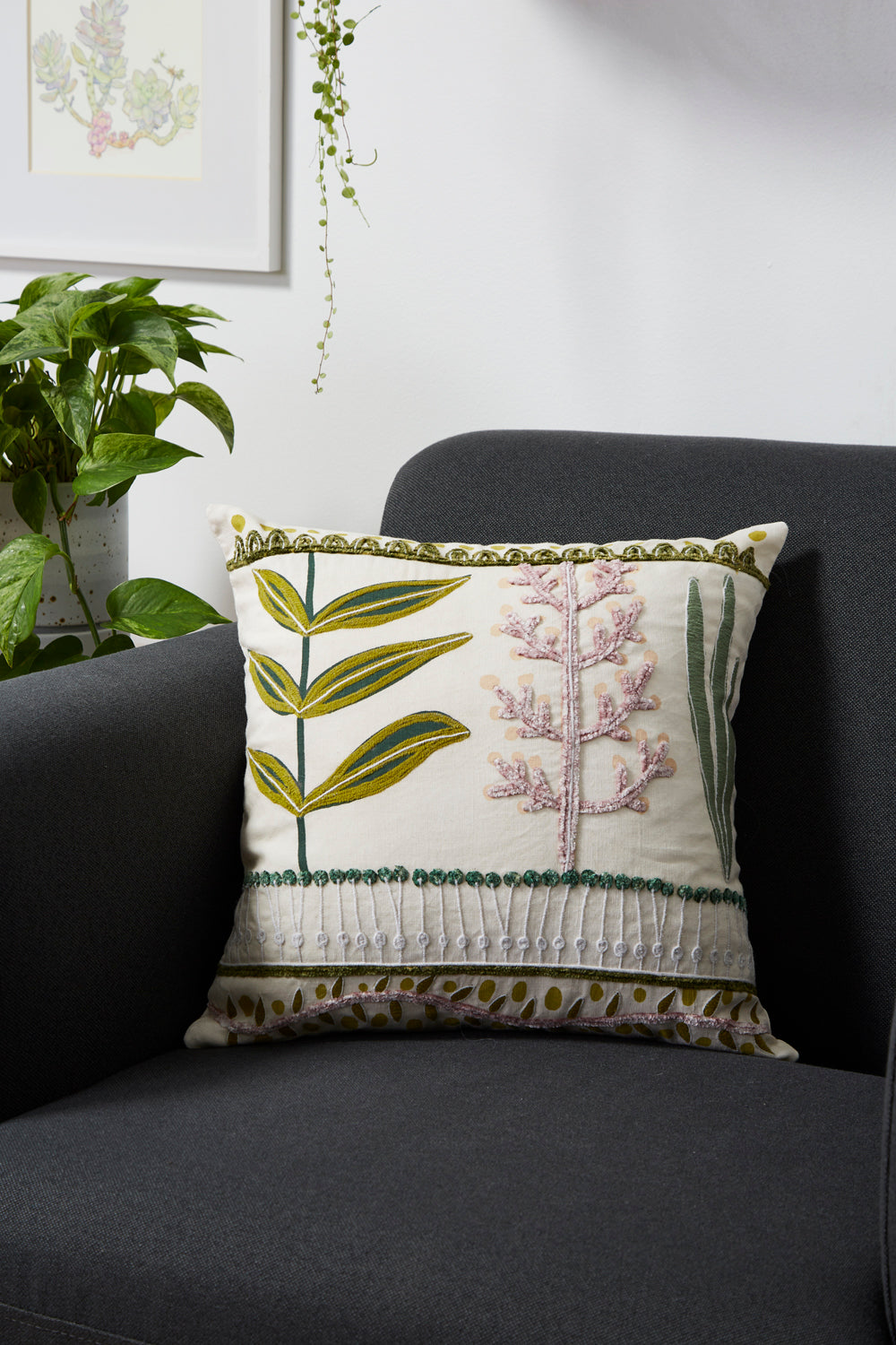 Wild Iris Pillow