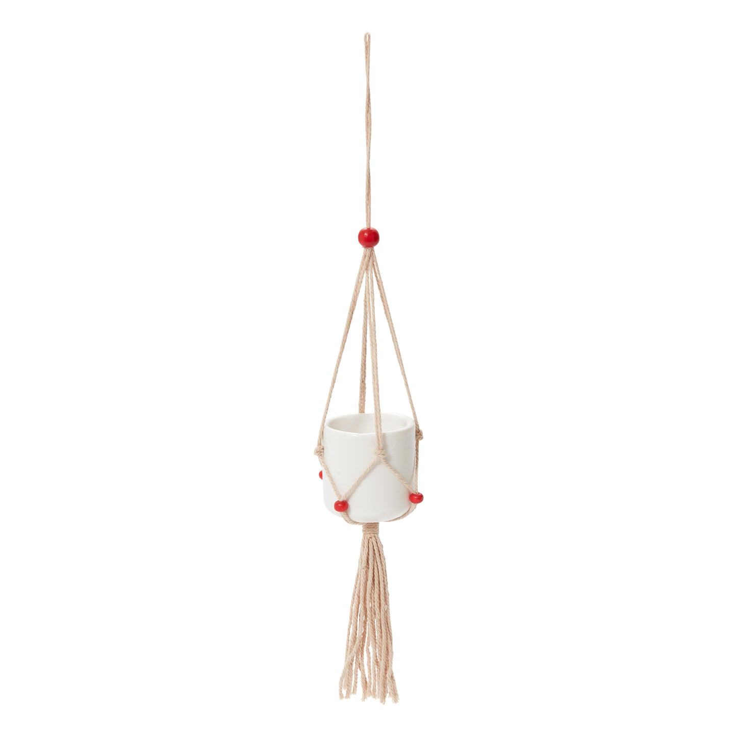 Macrame Tillandsia Holder Ornament