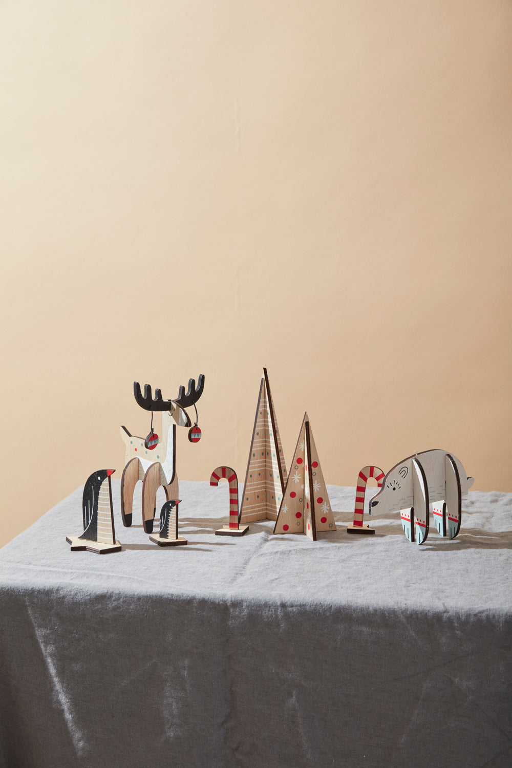 Arctic Woodland Scene