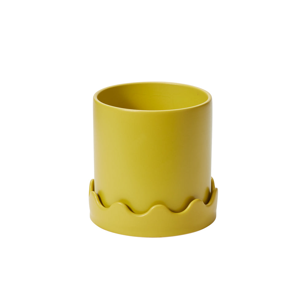 Pissaro Pot with Saucer