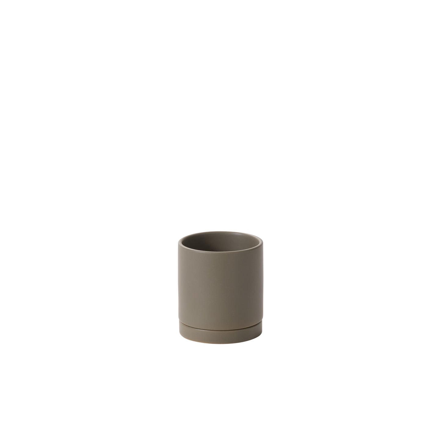 Romey Neutral Pot with Saucer