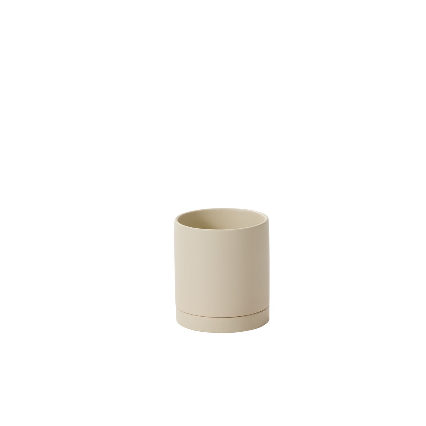 Romey Neutral Pot with Saucer