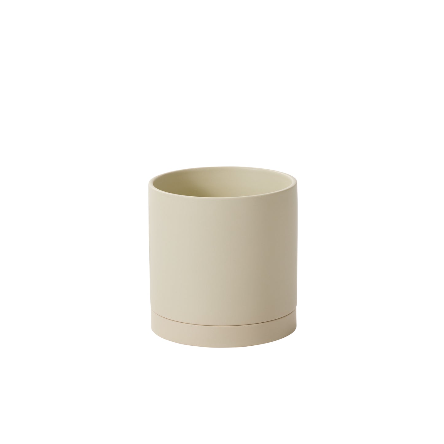 Romey Neutral Pot with Saucer