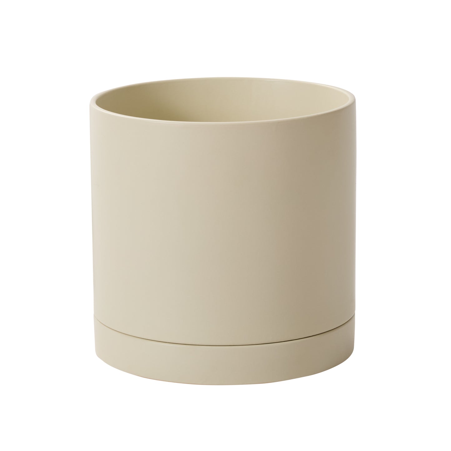 Romey Neutral Pot with Saucer