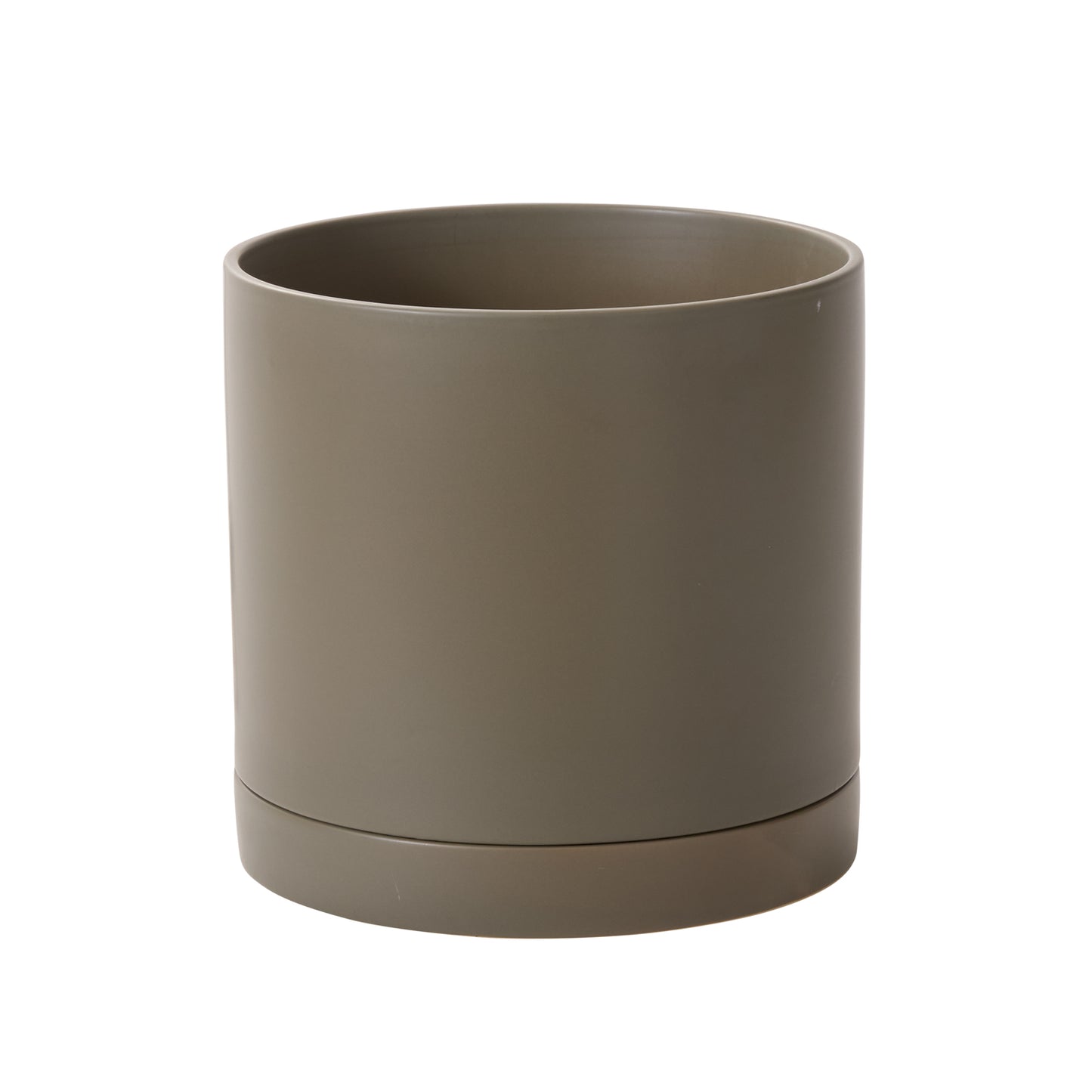 Romey Neutral Pot with Saucer