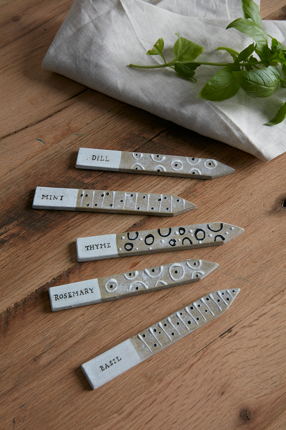 Garnish Herb Markers - Set of 5