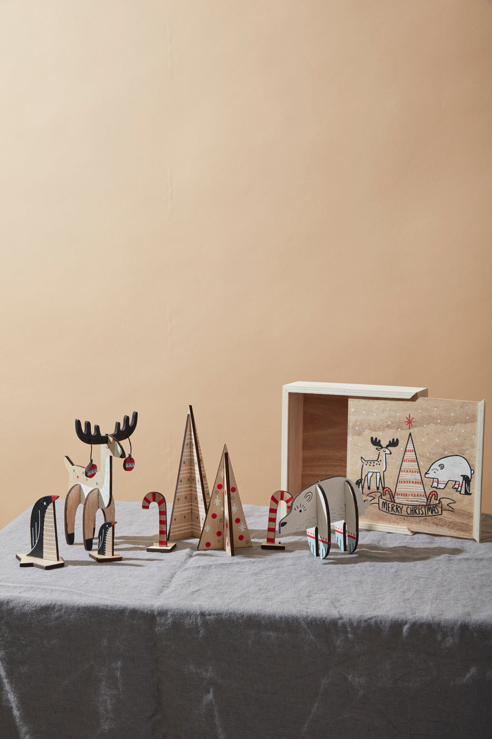 Arctic Woodland Scene