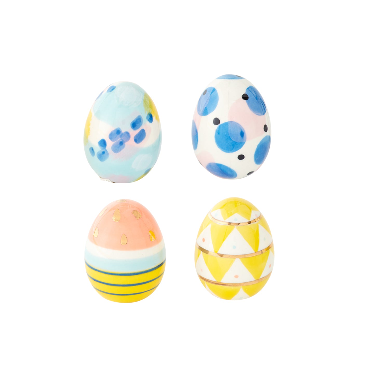 Artistic Eggs - Set of 4