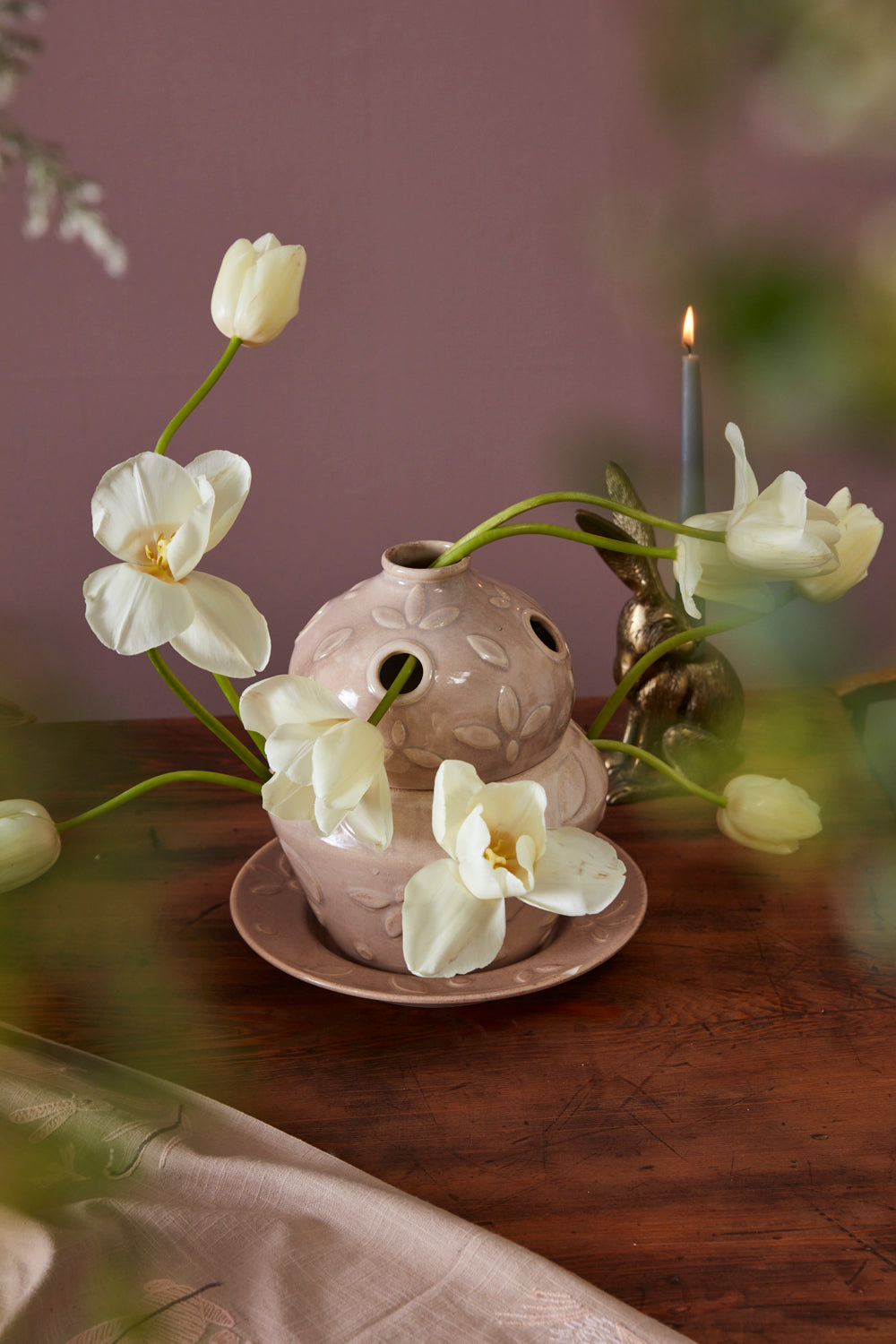 Blossoming Tulipiere Vase