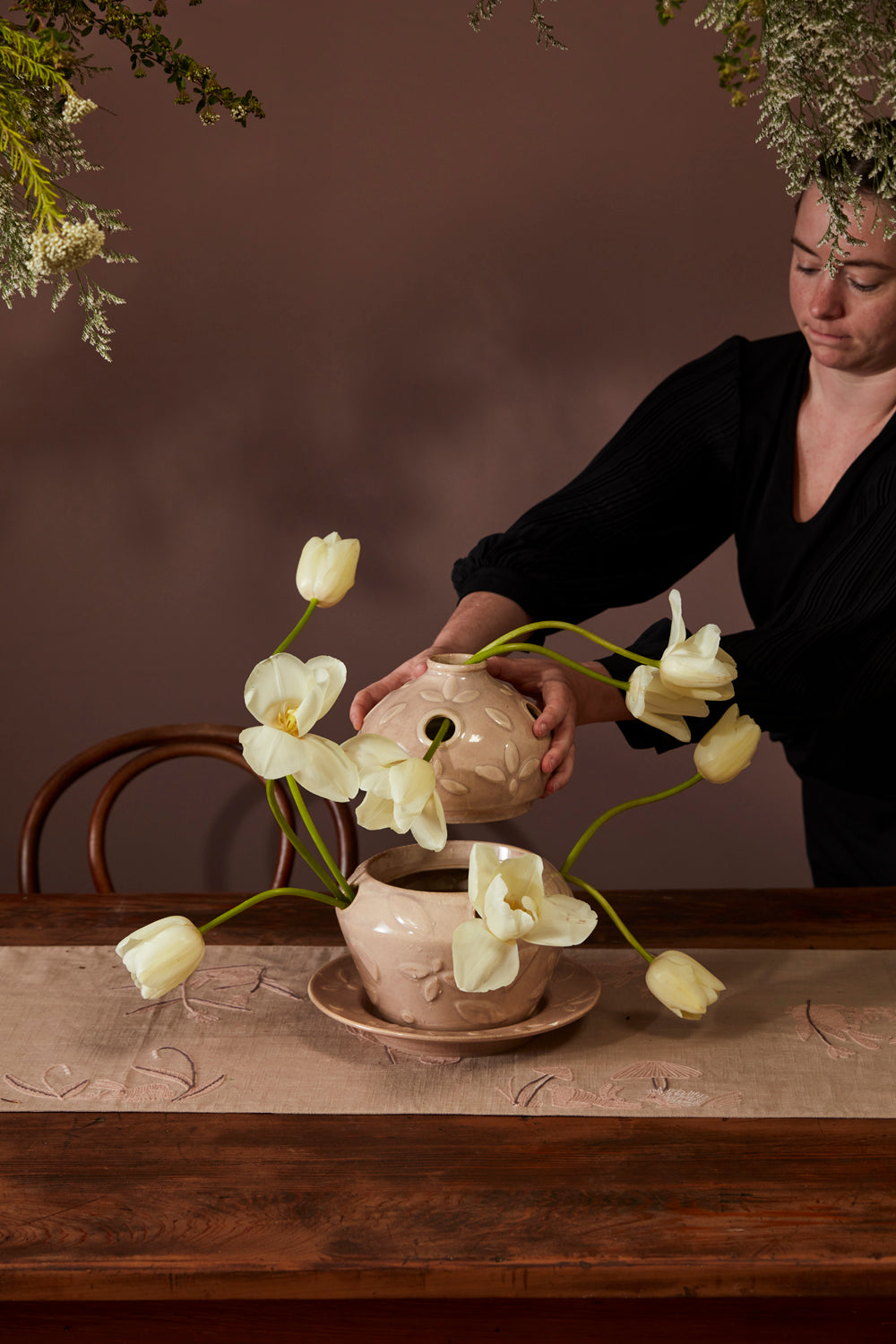 Blossoming Tulipiere Vase