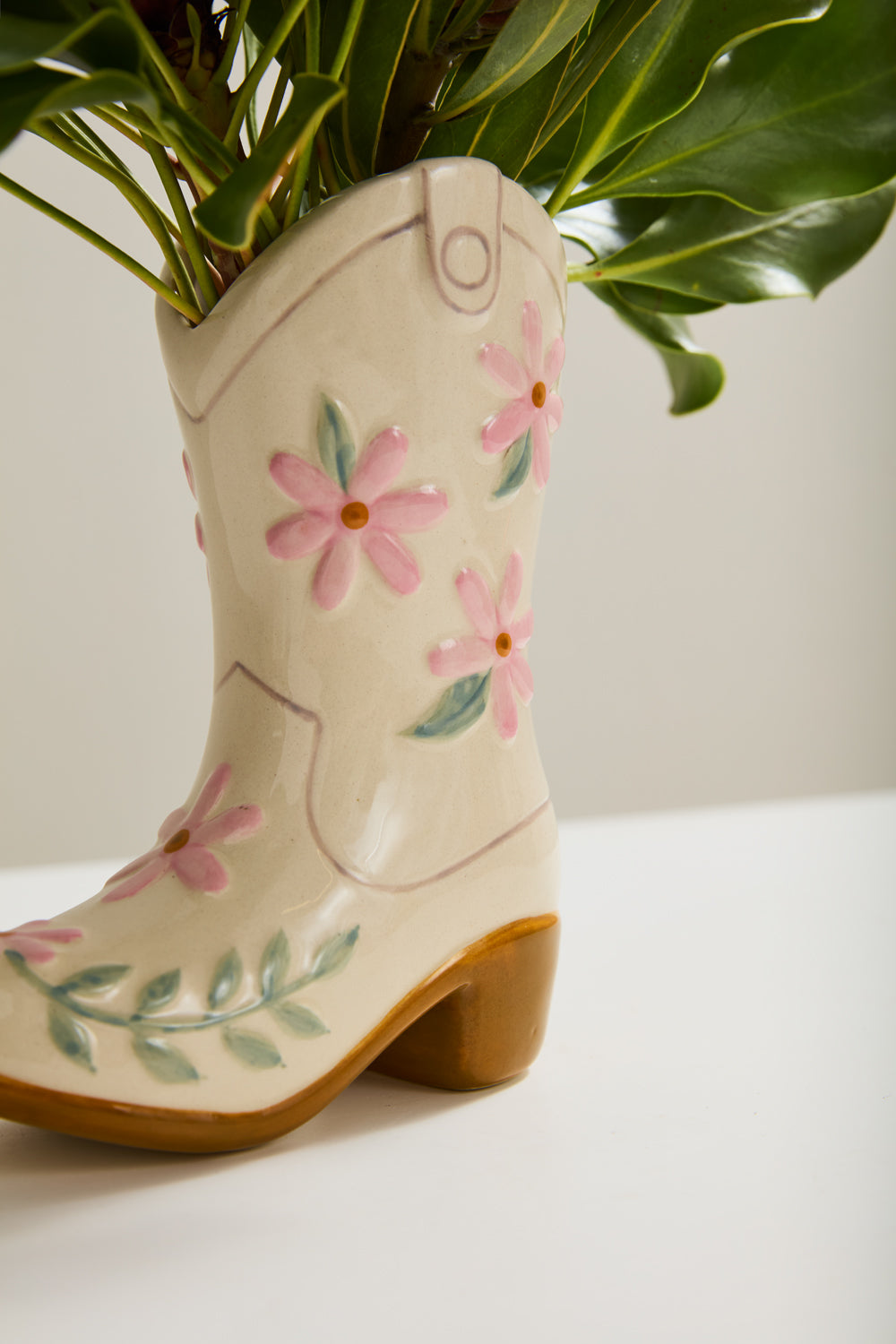 Cowgirl Vase
