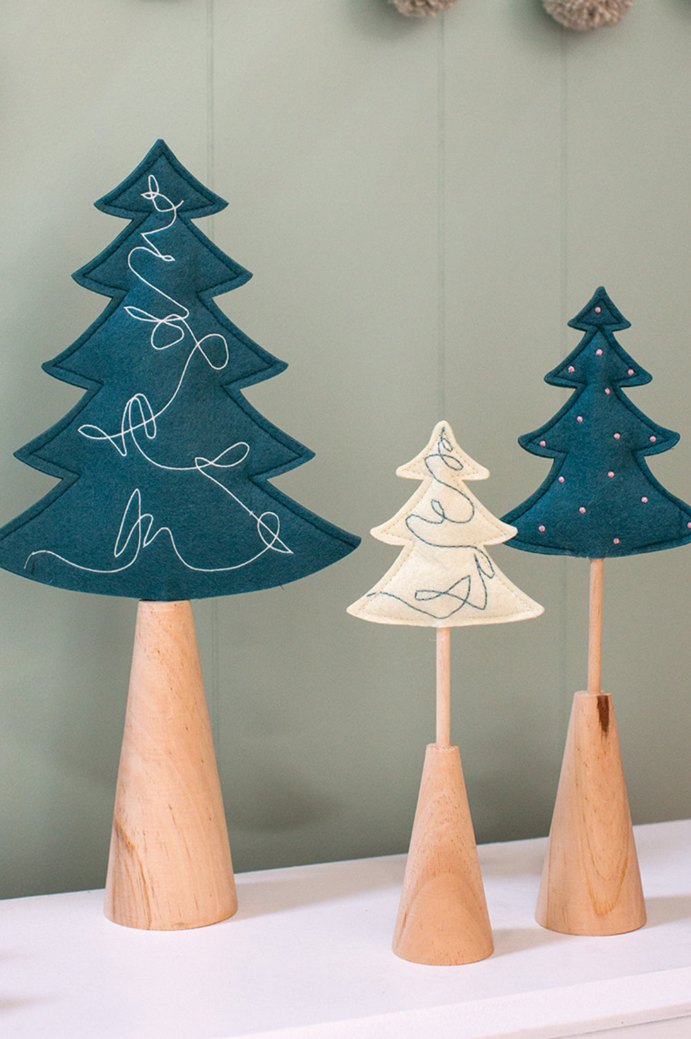 Felt Dowel Tree
