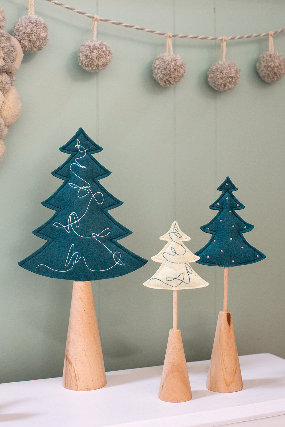 Felt Dowel Tree