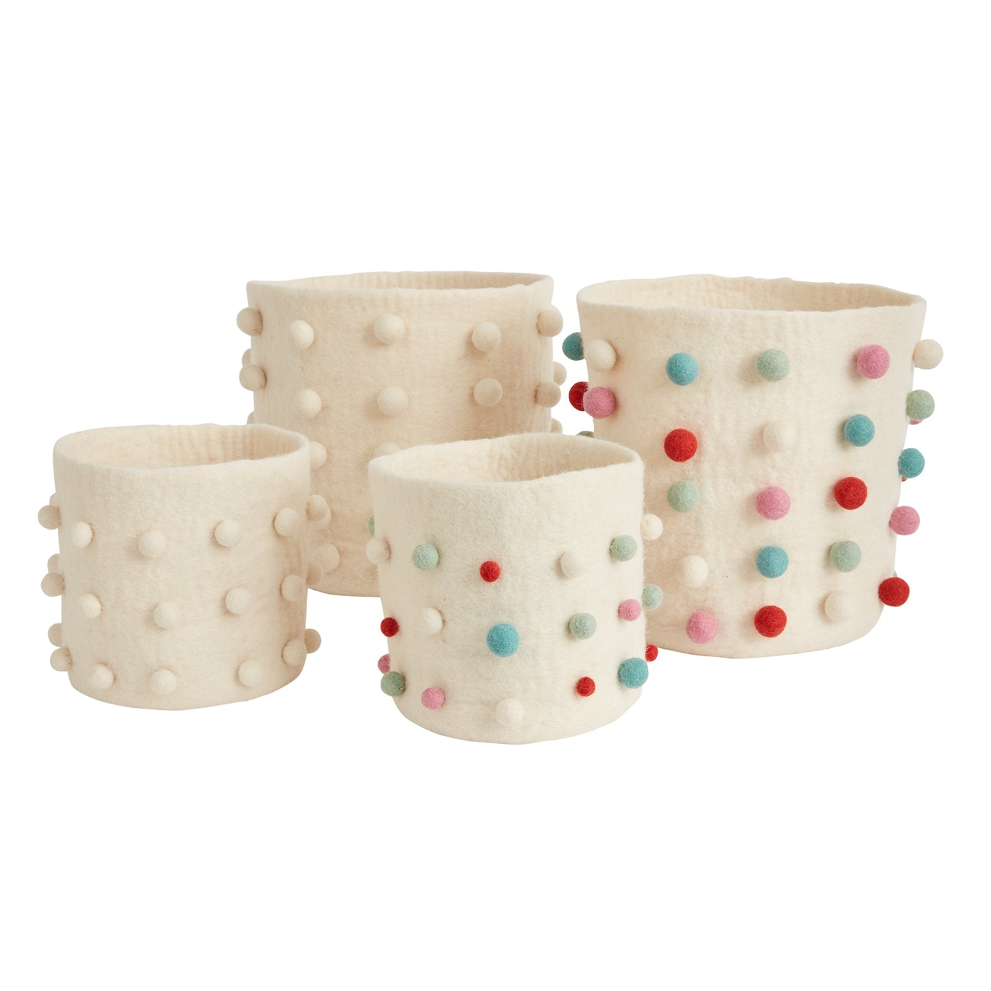Felt Pom Pot Cover