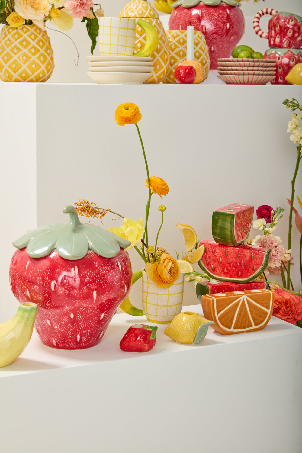 Fresh Fruit Candleholder
