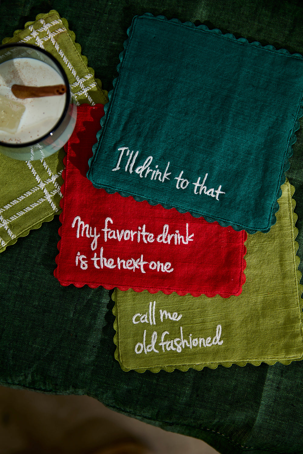 Holiday Spirit Cocktail Napkin