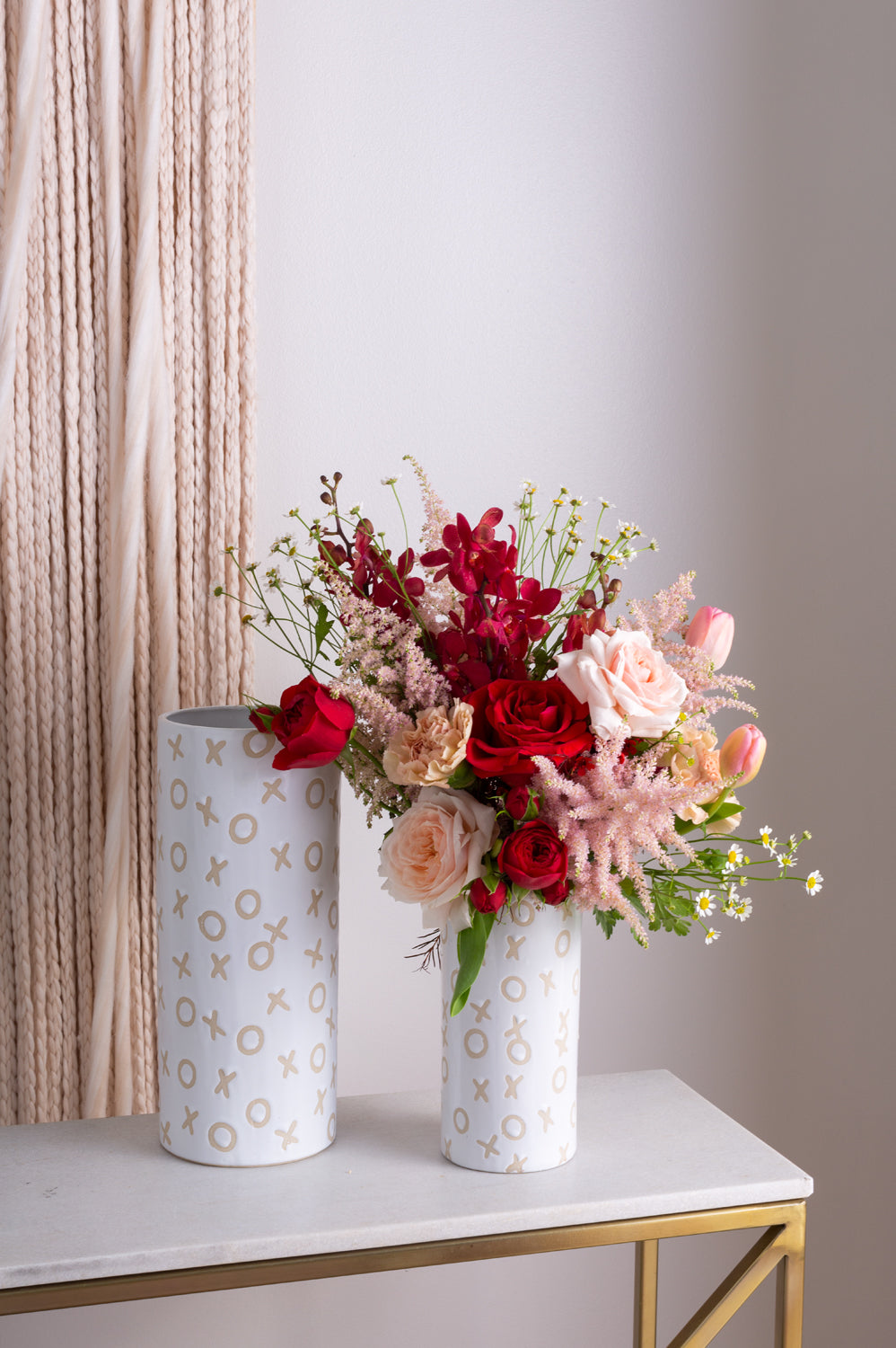 Hugs and Kisses Vase