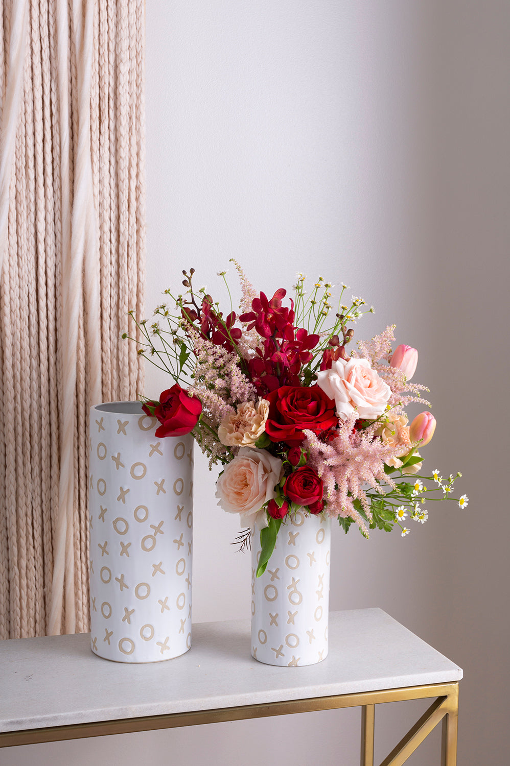 Hugs and Kisses Vase