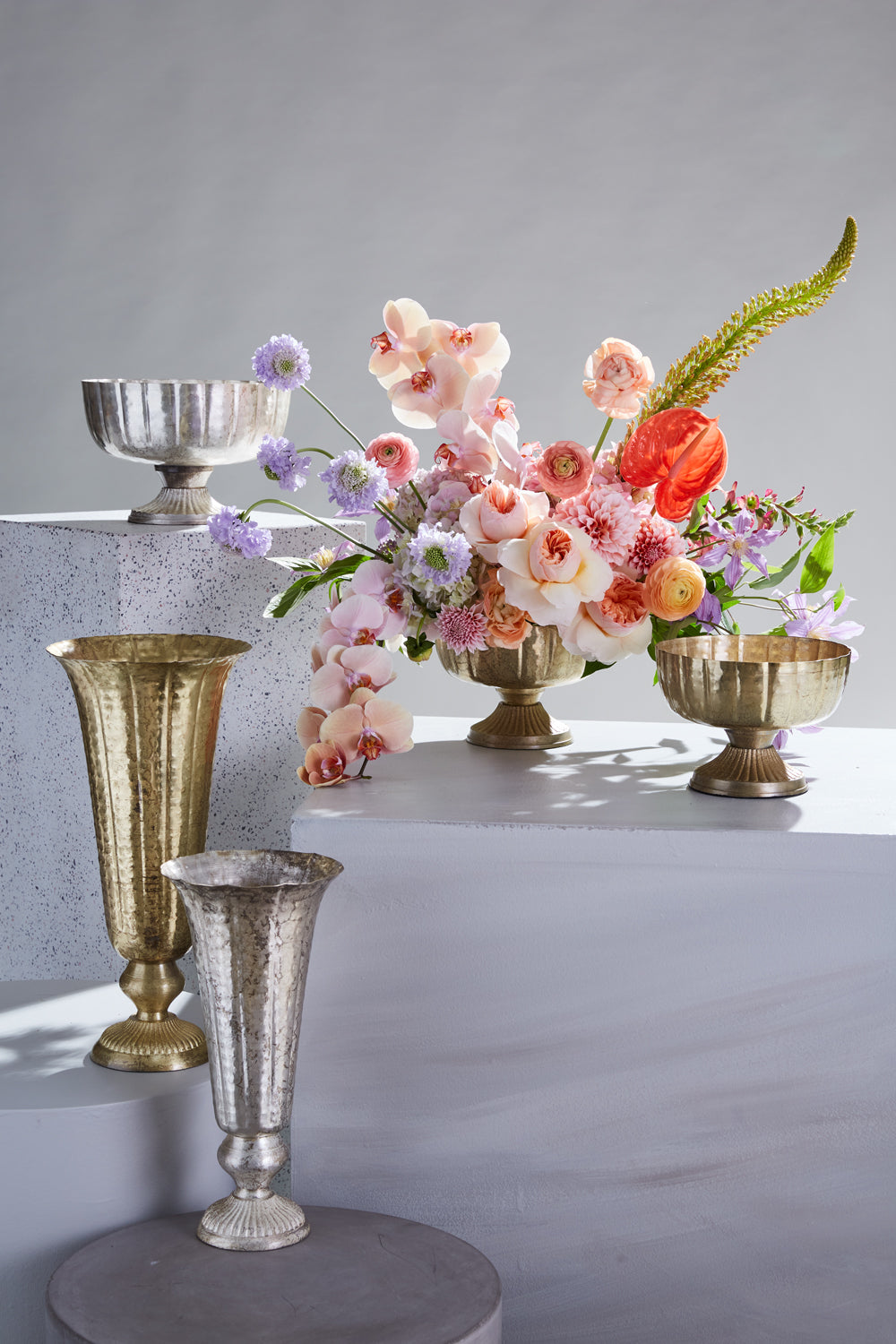 Lita Vase and Compote