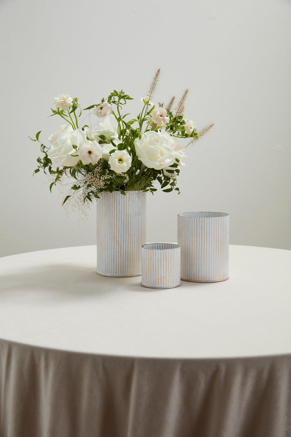 Whitewashed Norah Vase