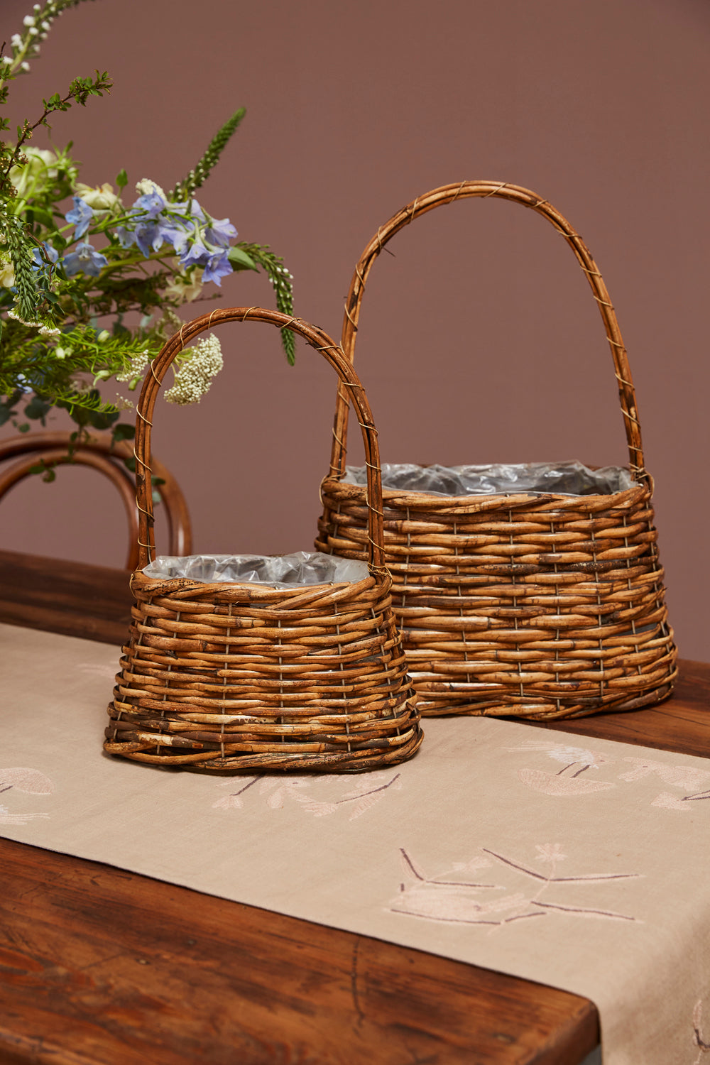 Polished Woven Basket