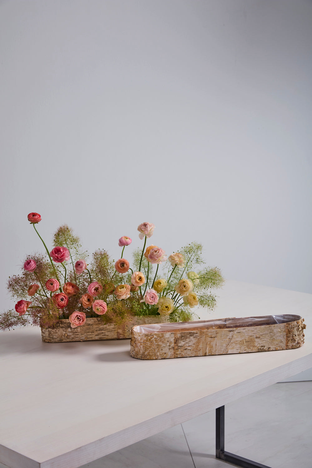 Rounded Birch Trough