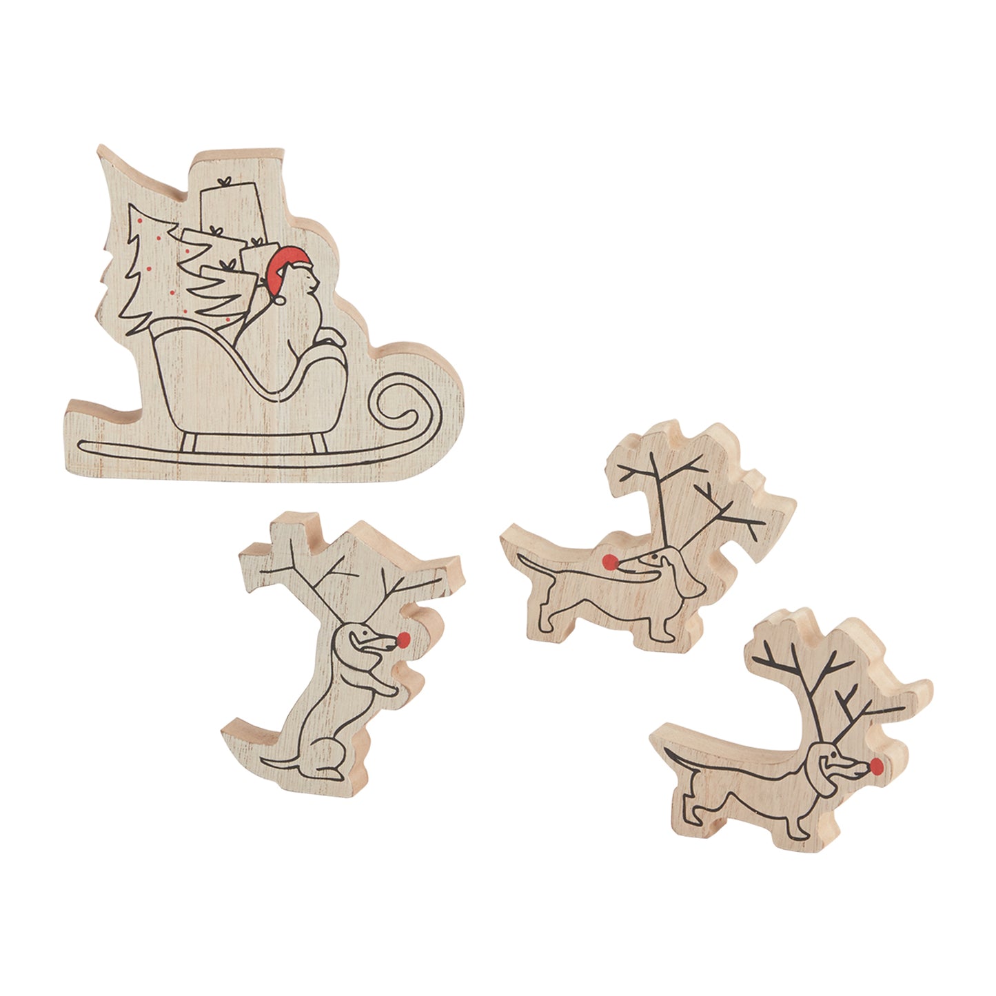 Santa Cat's Sleigh