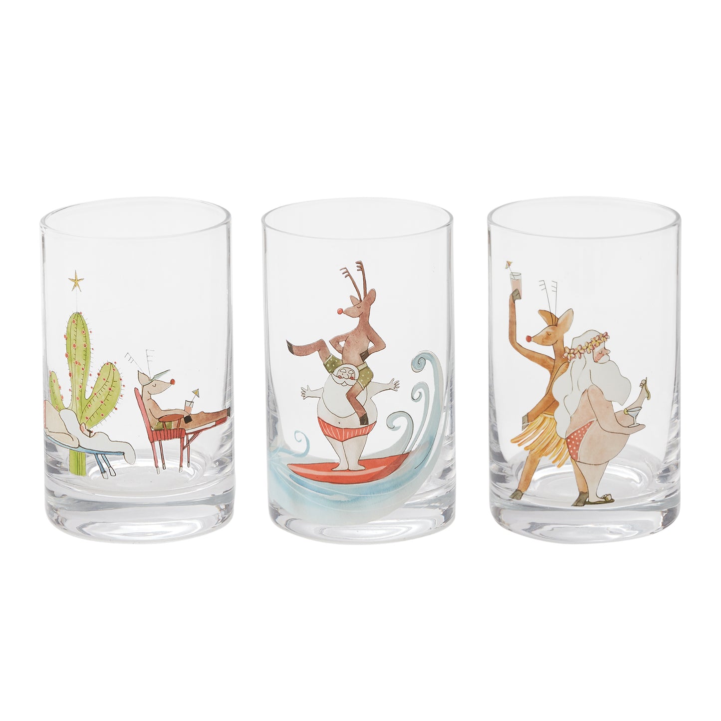 Santa's Vacation Tumbler
