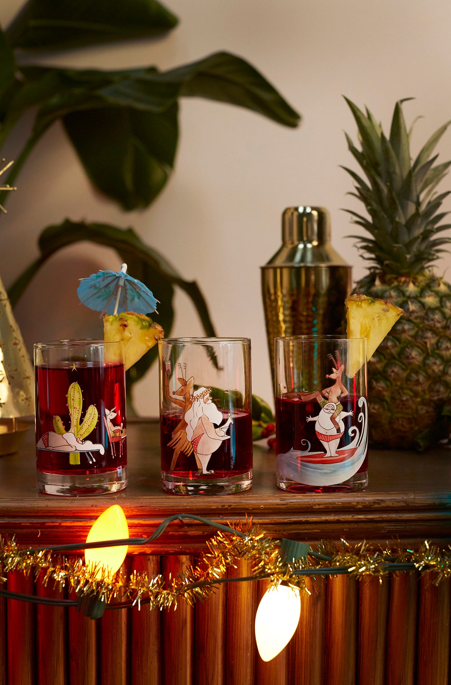Santa's Vacation Tumbler