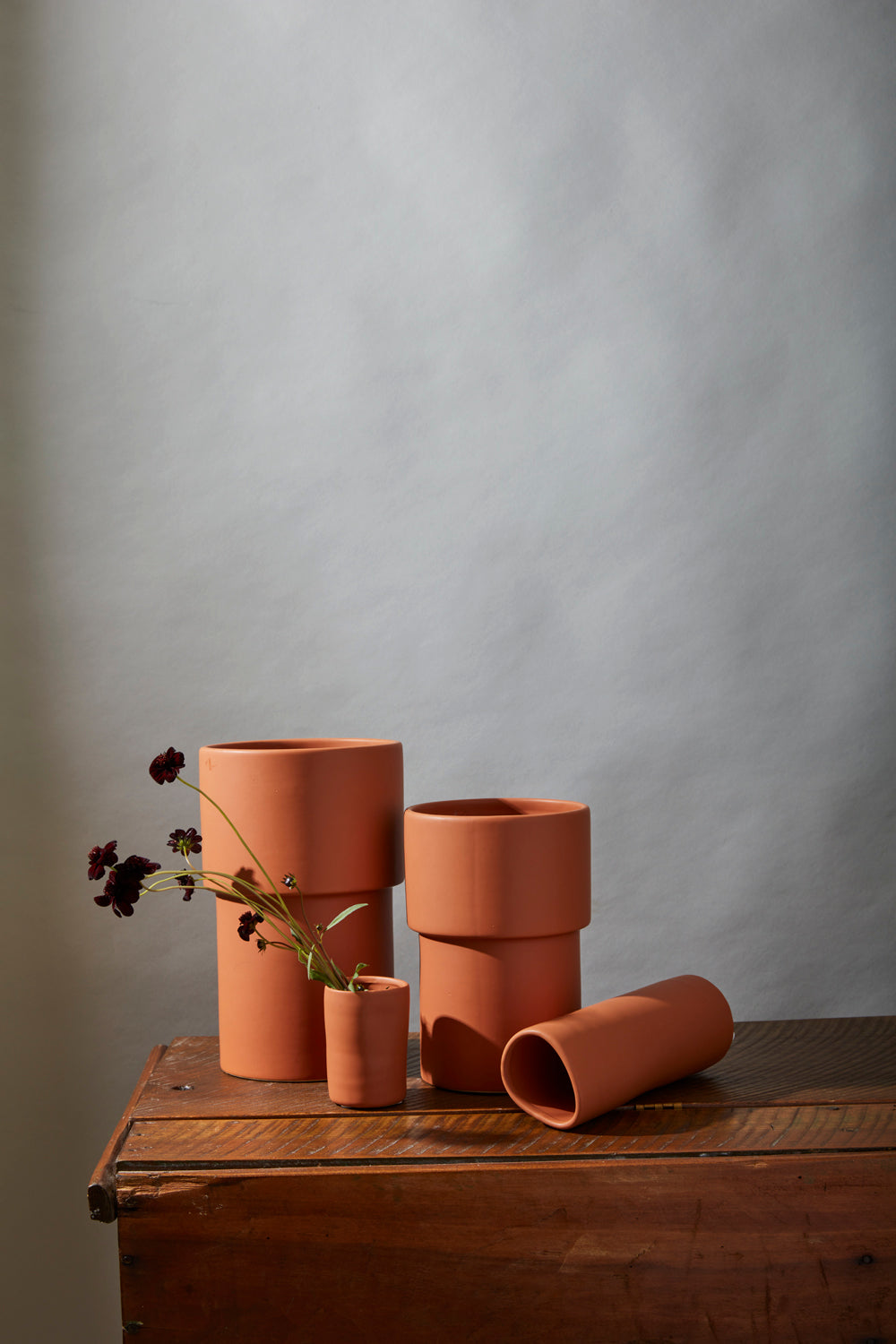 Vermillion Vase