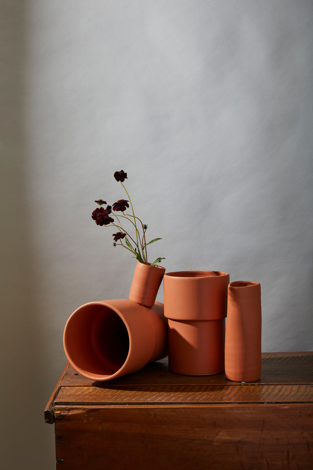 Vermillion Vase