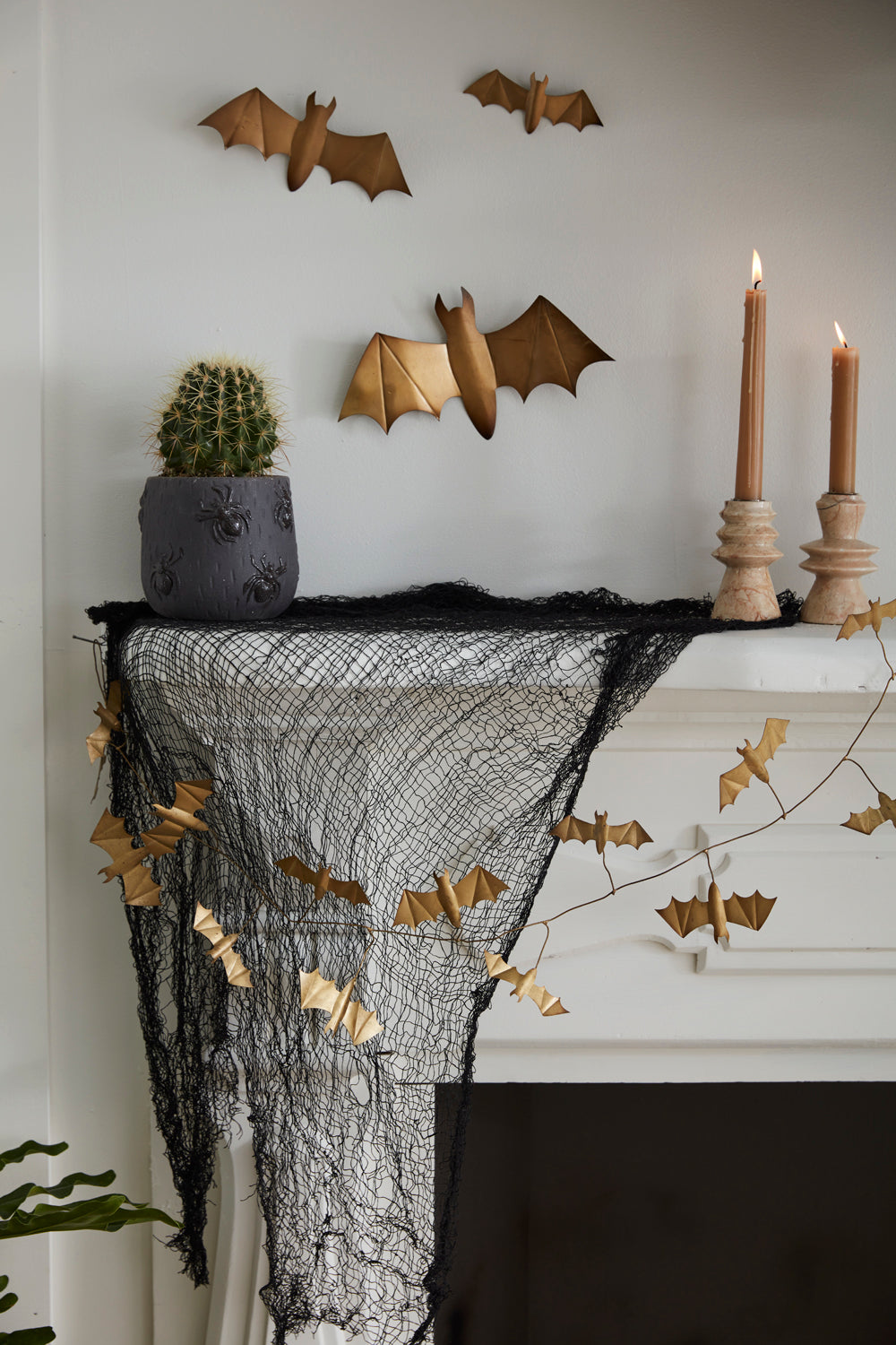 Winged Bat Wall Decor - Set of 3