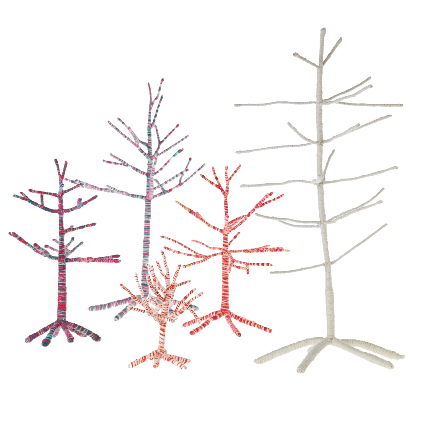 Yarn Twig Trees