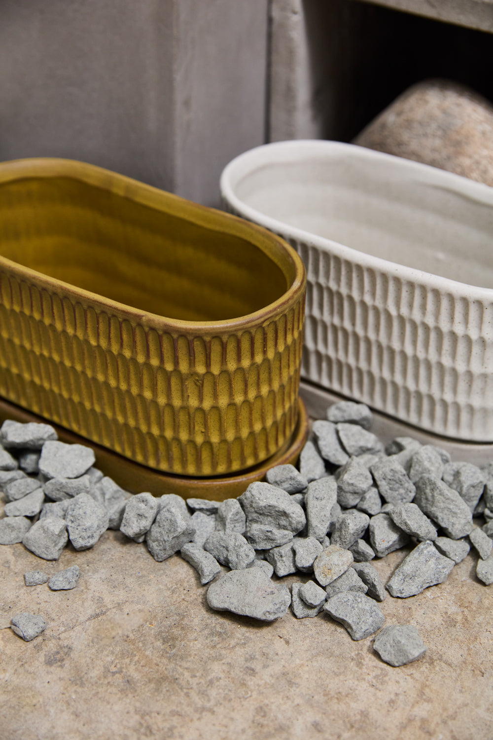 Zelle Planter with Saucer