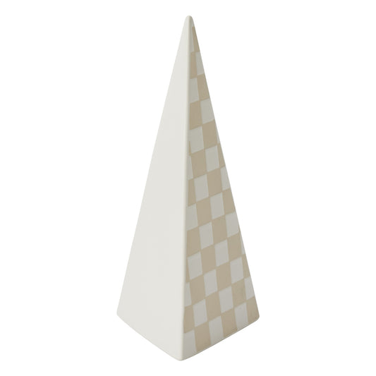 Checker Tree Figurine