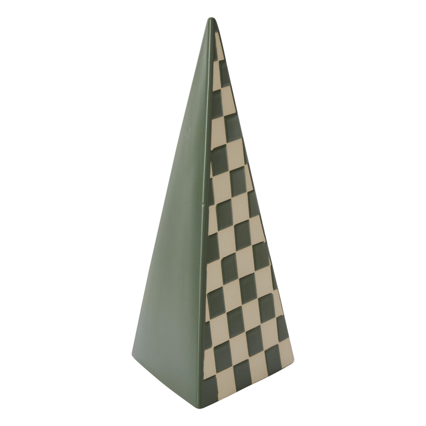 Checker Tree Figurine