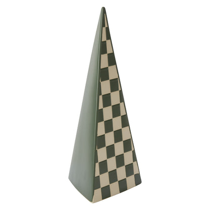 Checker Tree Figurine