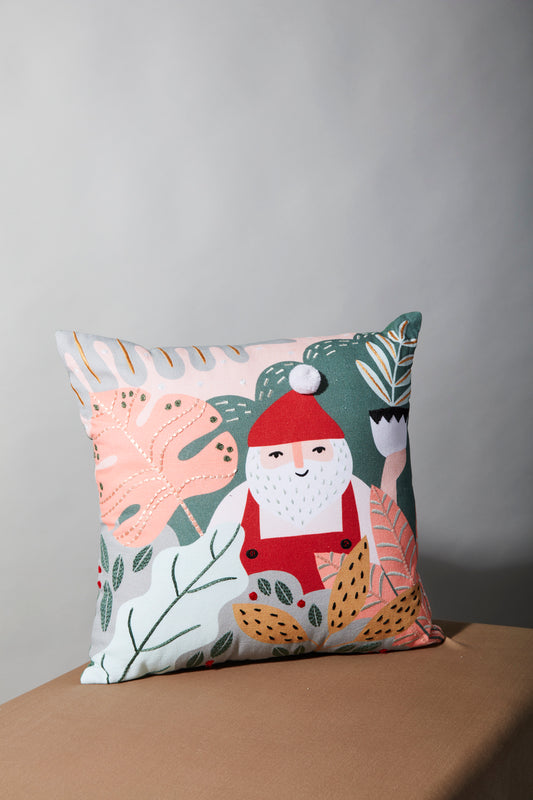 Proud Plant Santa Pillow