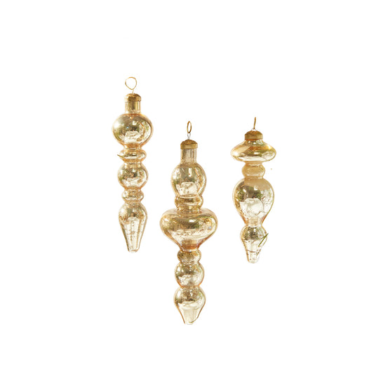 Elegance Ornaments - Set of 3