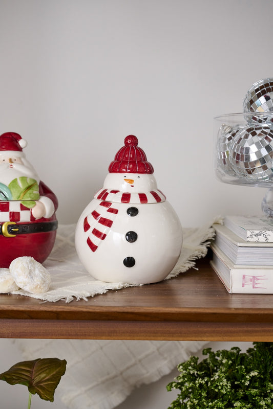 North Pole Cookie Jar