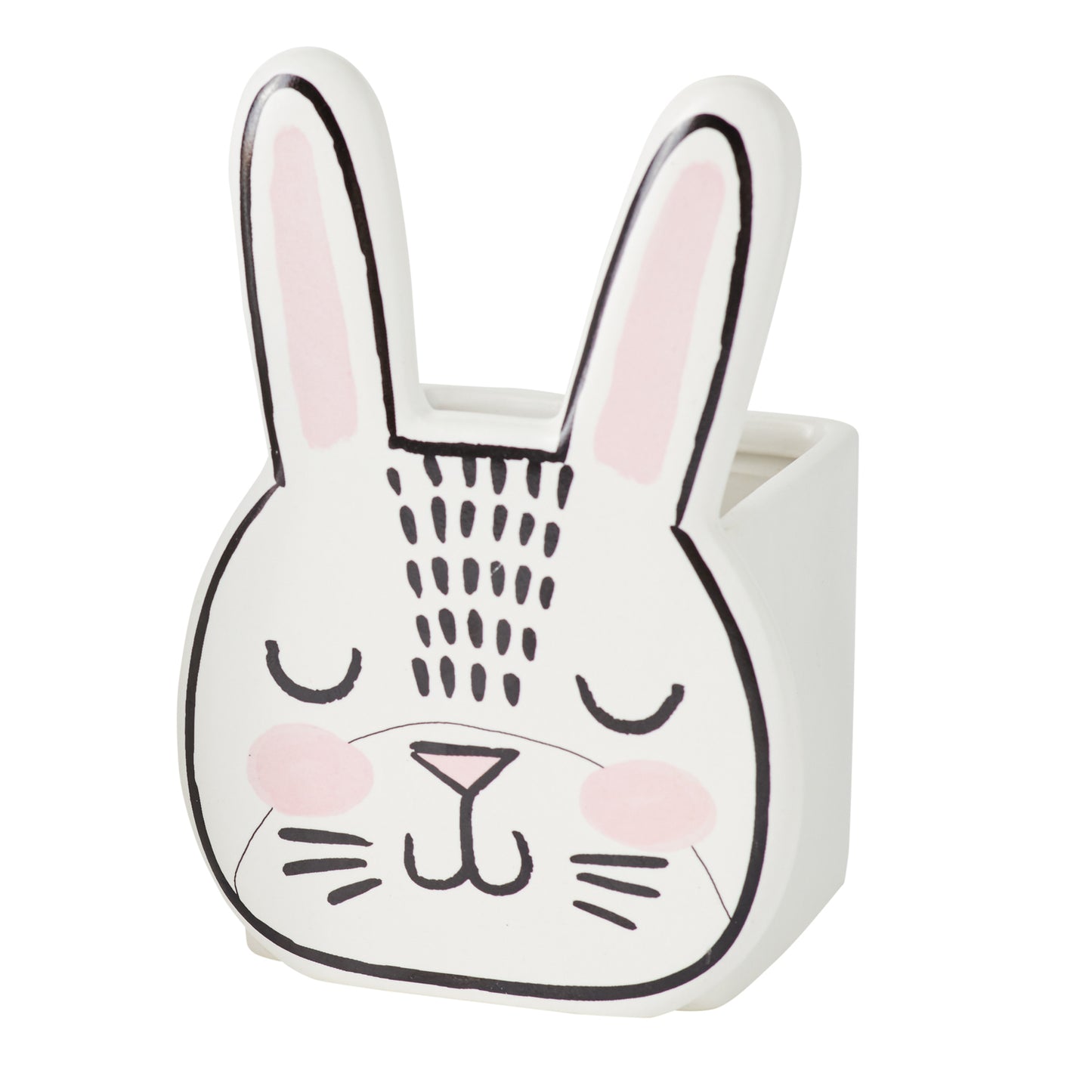 Bashful Bunny Pot